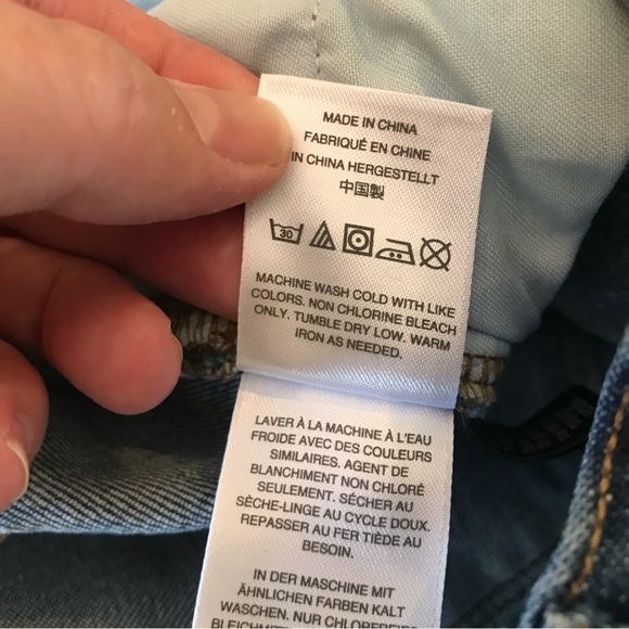 J Crew Point Sur Distressed Jeans, Size 32 - Picture 8 of 9